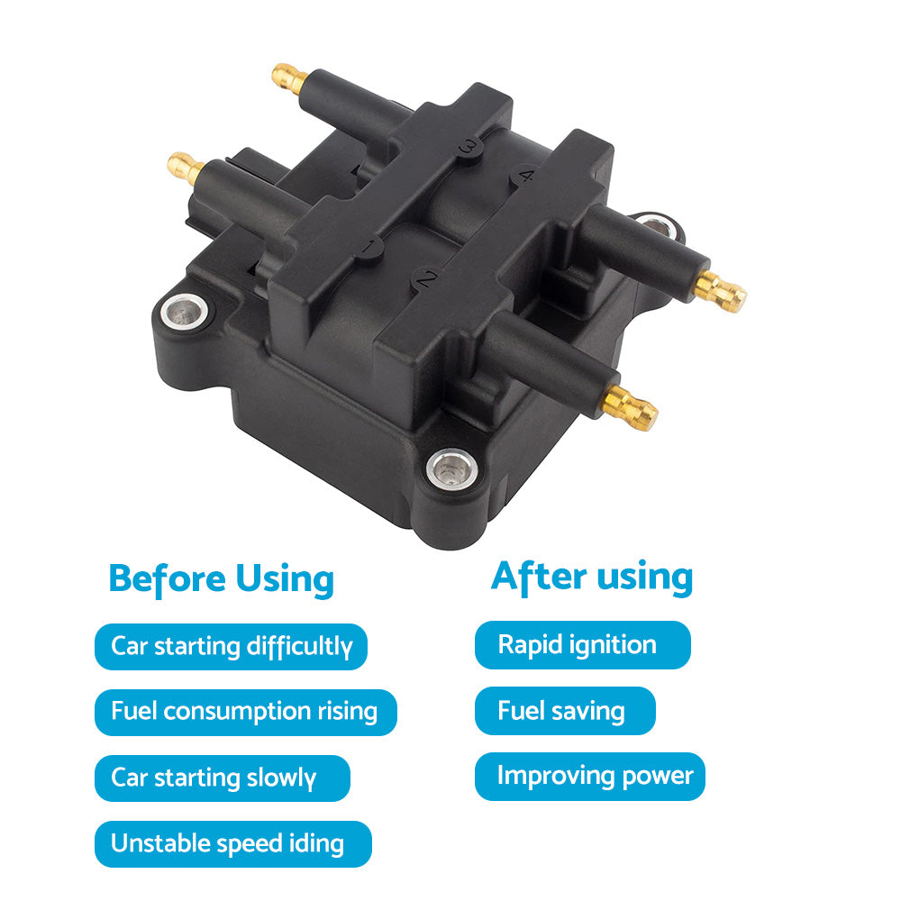 4-Pin Ignition Coil Pack Suitable For Subaru Forester, Impreza, Liberty, Outback 2.0L 2.5L