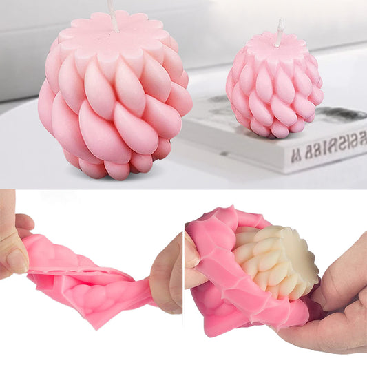 {{ 2PCS Candle Mold 3D Silicone Resin Candle Mould Epoxy Casting Mould DIY Craft }} - Buy Car Parts Online at {{ Kaka Auto Parts }}.