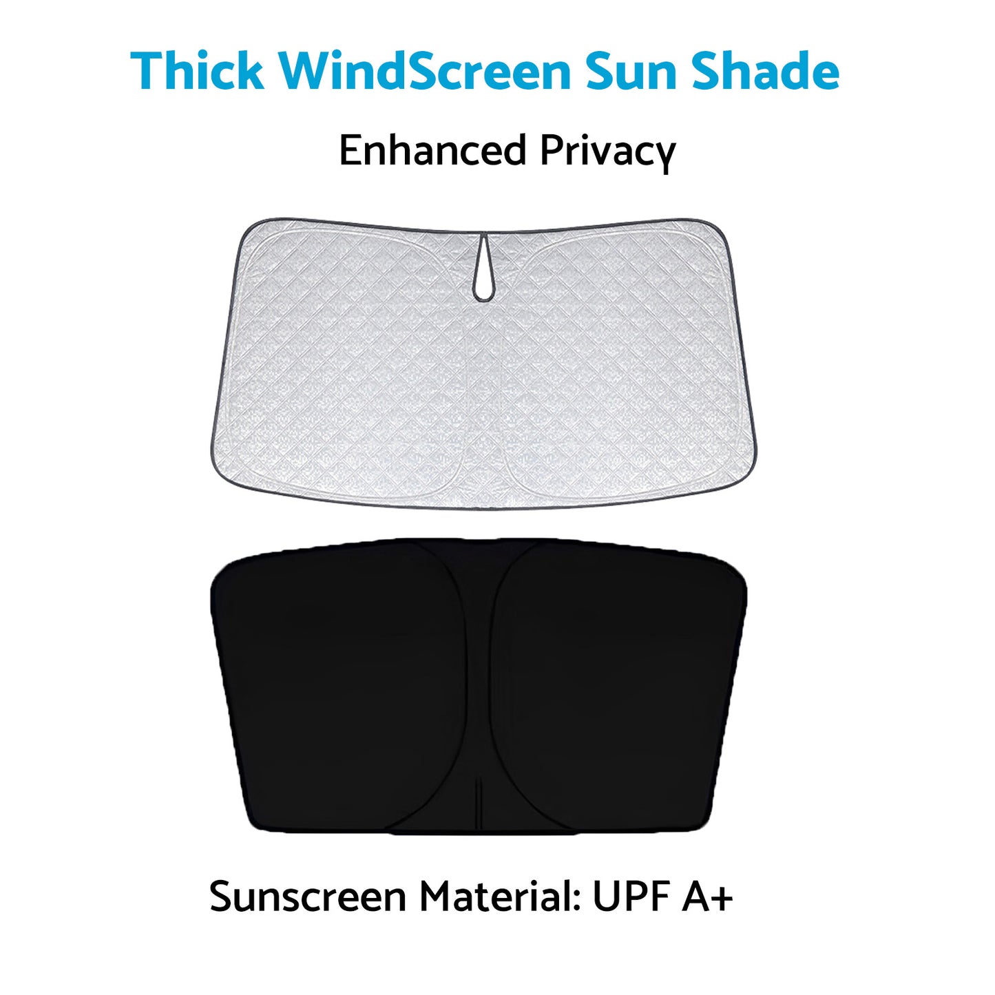 6 Layer WindScreen Sun Shade Suitable For Toyota RAV4 2019-2024 Thick UV Protection