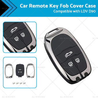 compare product Zinc Alloy Remote Key Fob Case Cover Shell Suitable For LDV D90 3-Button Key Fob