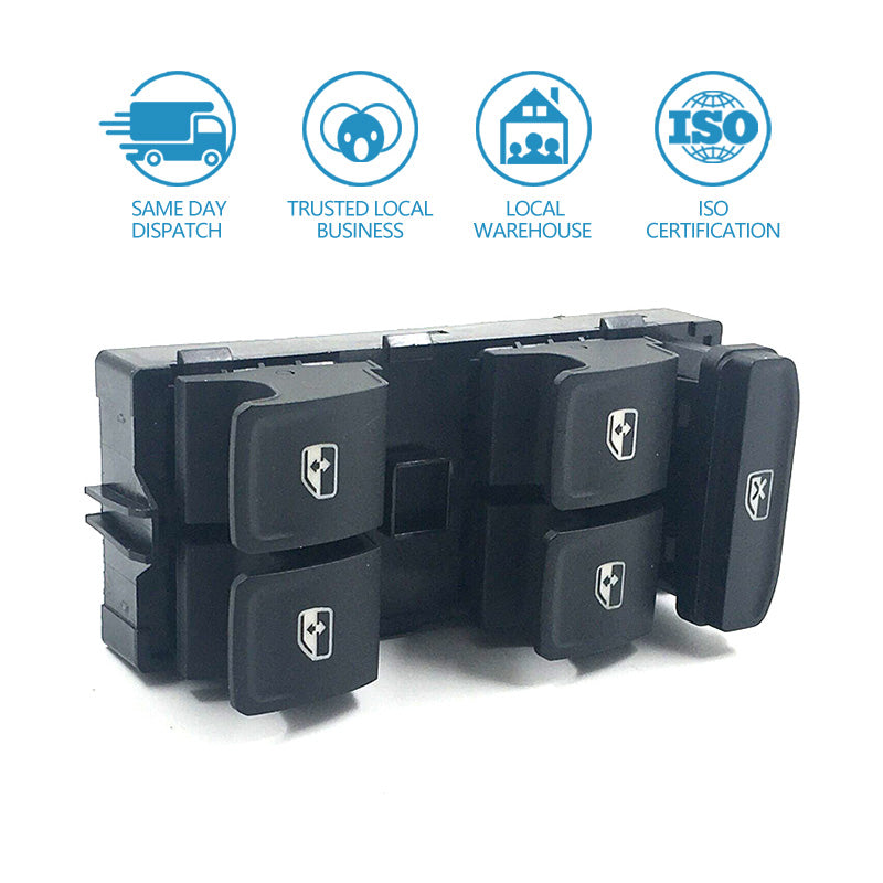 {{ 5G0959857 Power Window Switch Fits for SEAT Leon VW Golf MK7 Passat Tiguan Skoda }} - Buy Car Parts Online at {{ Kaka Auto Parts }}.