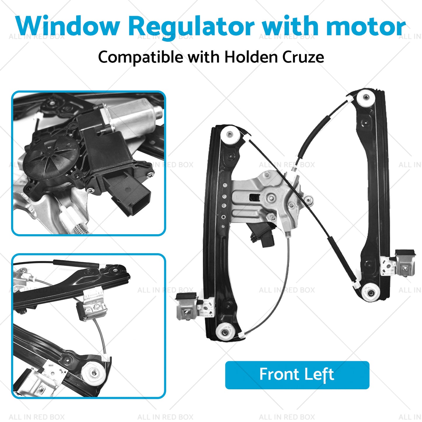 {{ Front Left Window Regulator With Motor 7Pin Suitablefor Holden Cruze JG JH 09-16 }} - Buy Car Parts Online at {{ Kaka Auto Parts }}.