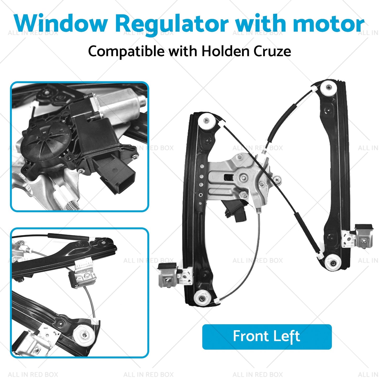 {{ Front Left Window Regulator With Motor 7Pin Suitablefor Holden Cruze JG JH 09-16 }} - Buy Car Parts Online at {{ Kaka Auto Parts }}.