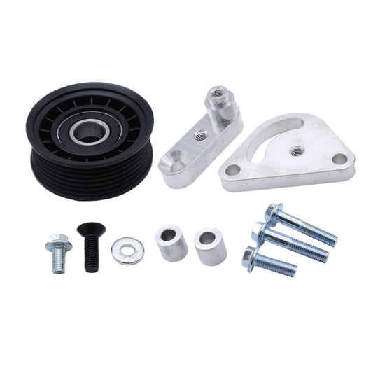 Billet Manual Belt Tensioner With Pulley Suitable For 1998-2006 LS VT-VZ LSX LS1