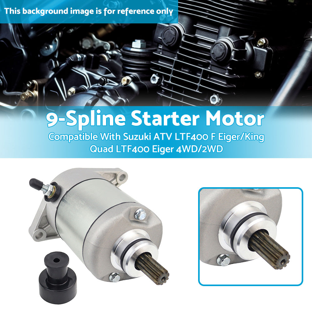 {{ Starter Motor Suitable For Suzuki ATV LTF400 F Eiger King Quad LTF400 Eiger }} - Buy Car Parts Online at {{ Kaka Auto Parts }}.