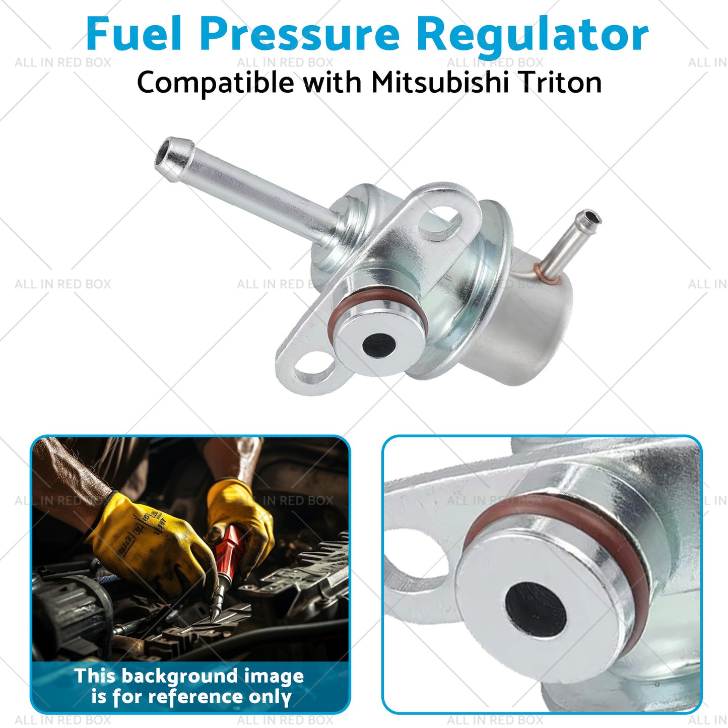 {{ Fuel Pressure Regulator Suitable for Mitsubishi Triton 2. 4ltr 4G64 MK 1996-2006 }} - Buy Car Parts Online at {{ Kaka Auto Parts }}.