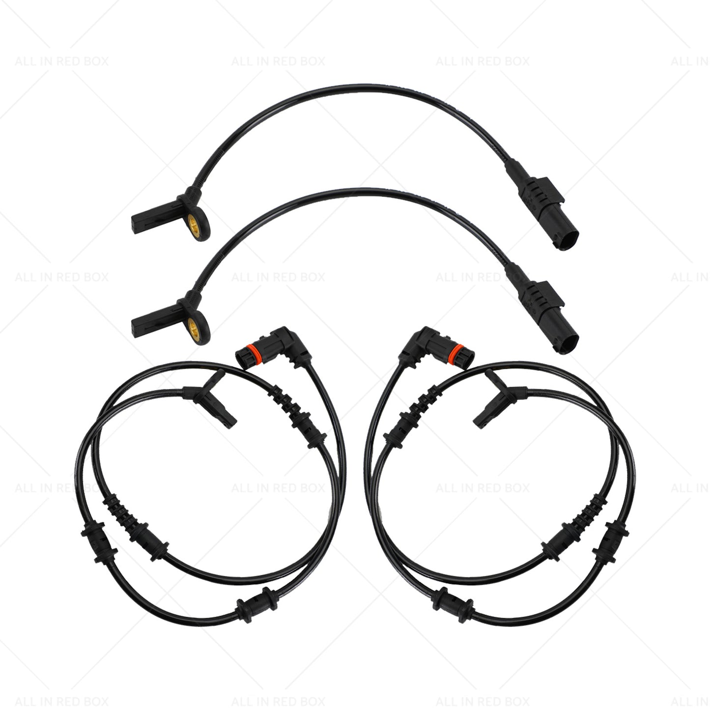 {{ 4pcs Front Rear ABS Speed Sensor Set Suitable For Mercedes-Benz W164 ML350 ML320 }} - Buy Car Parts Online at {{ Kaka Auto Parts }}.