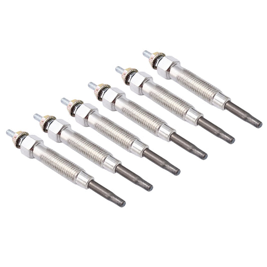6x Glow Plugs Suitable For Nissan Patrol GU Y61 1997-2000 RD28Ti 2.8L Turbo Diesel 6Cyl
