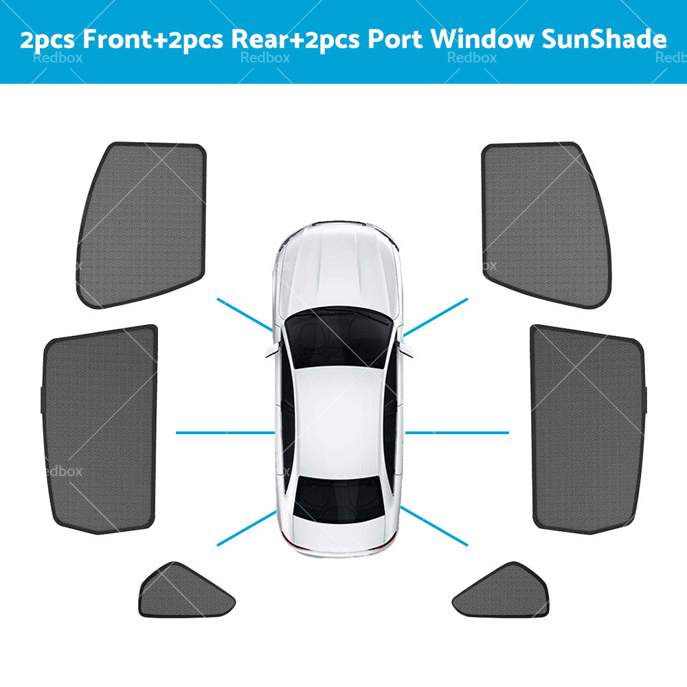 {{ Window Sun Shade for Toyota RAV4 2019-2023 Magnetic Car Sun Blind Mesh Rear Side }} - Buy Car Parts Online at {{ Kaka Auto Parts }}.