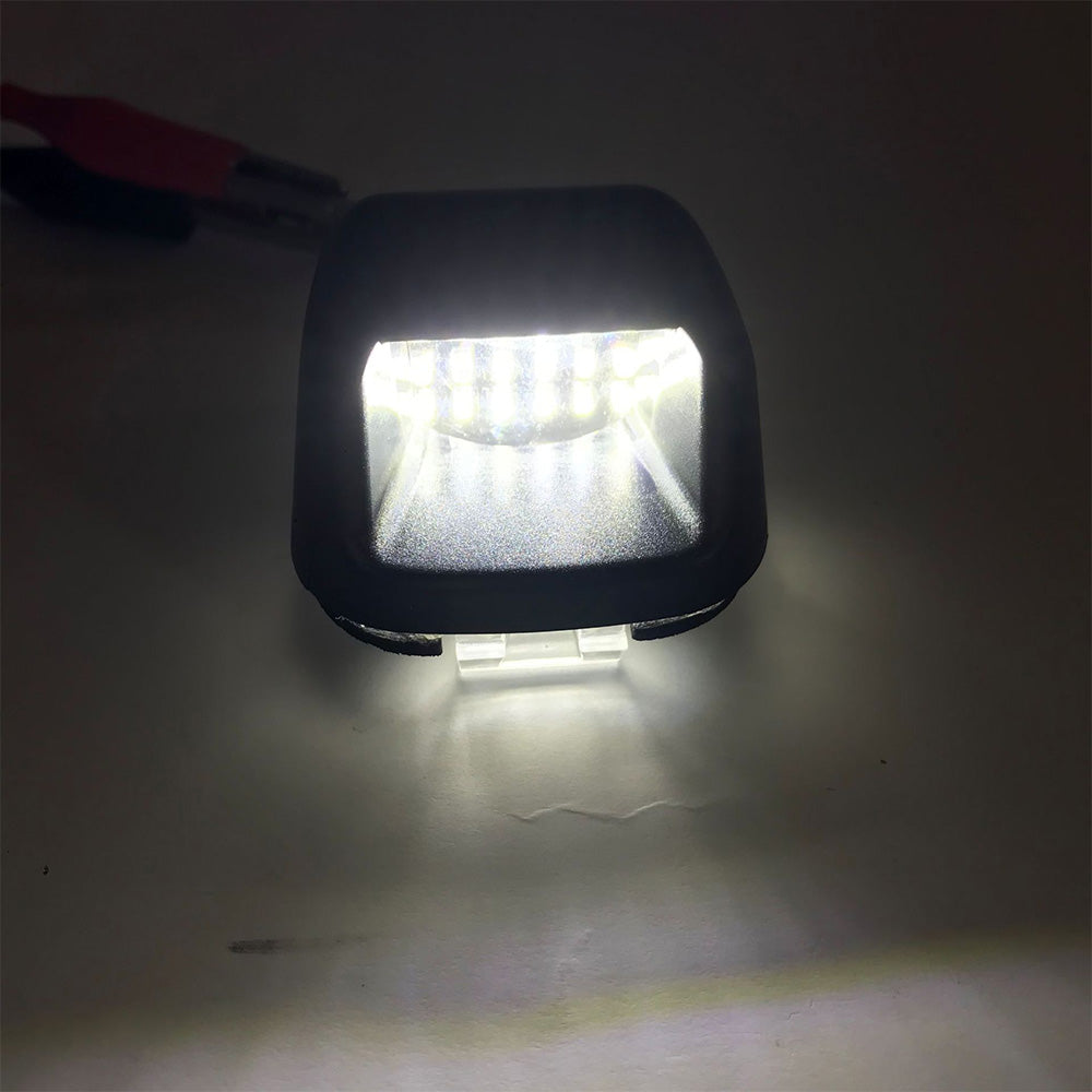 License LED Number Plate Lights Suitable For Nissan Navara D40 2005-2016 Rear Bumper