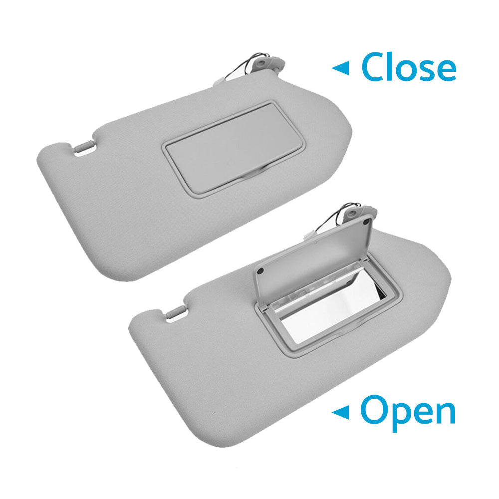 Right Interior Sun Visor Shade Grey Suitable For Nissan Pathfinder R52 Wagon 2013-2018