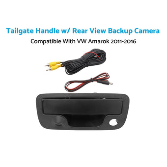 compare product Tailgate Handle w/ Rear View Backup Camera Suitable for VW Amarok 2011-16