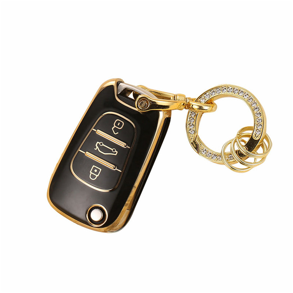 Remote Flip Key Cover Case Shell Protector Suitable For Hyundai i30 ix35