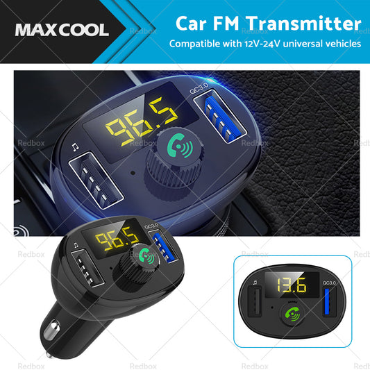 {{ Bluetooth-5. 0 Radio Car Kit Wireless FM Transmitter Dual USB Charger MP3 Player }} - Buy Car Parts Online at {{ Kaka Auto Parts }}.