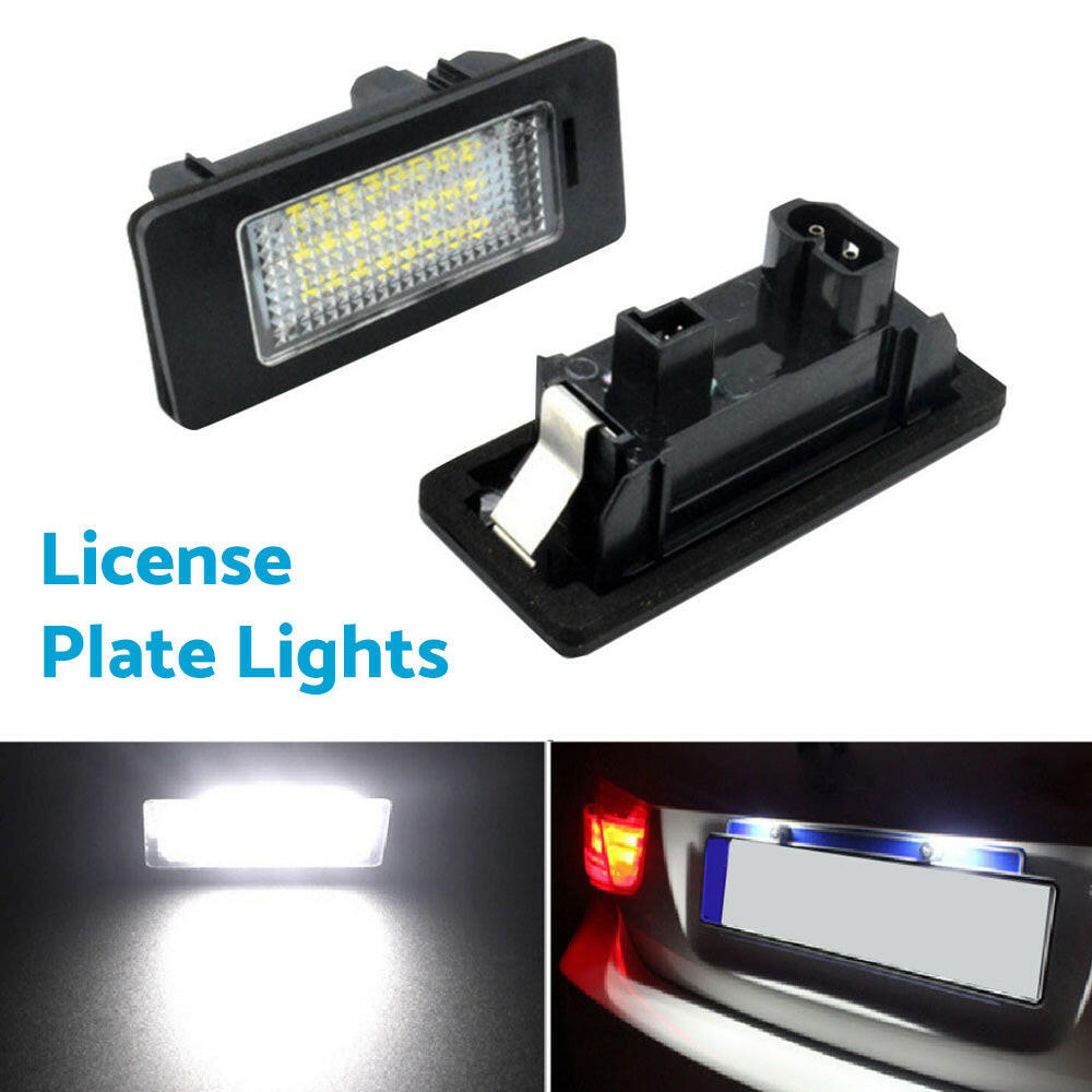 2x LED License Number Plate Light Lamps Suitable For BMW E90 E92 E93 E39 M5 E70