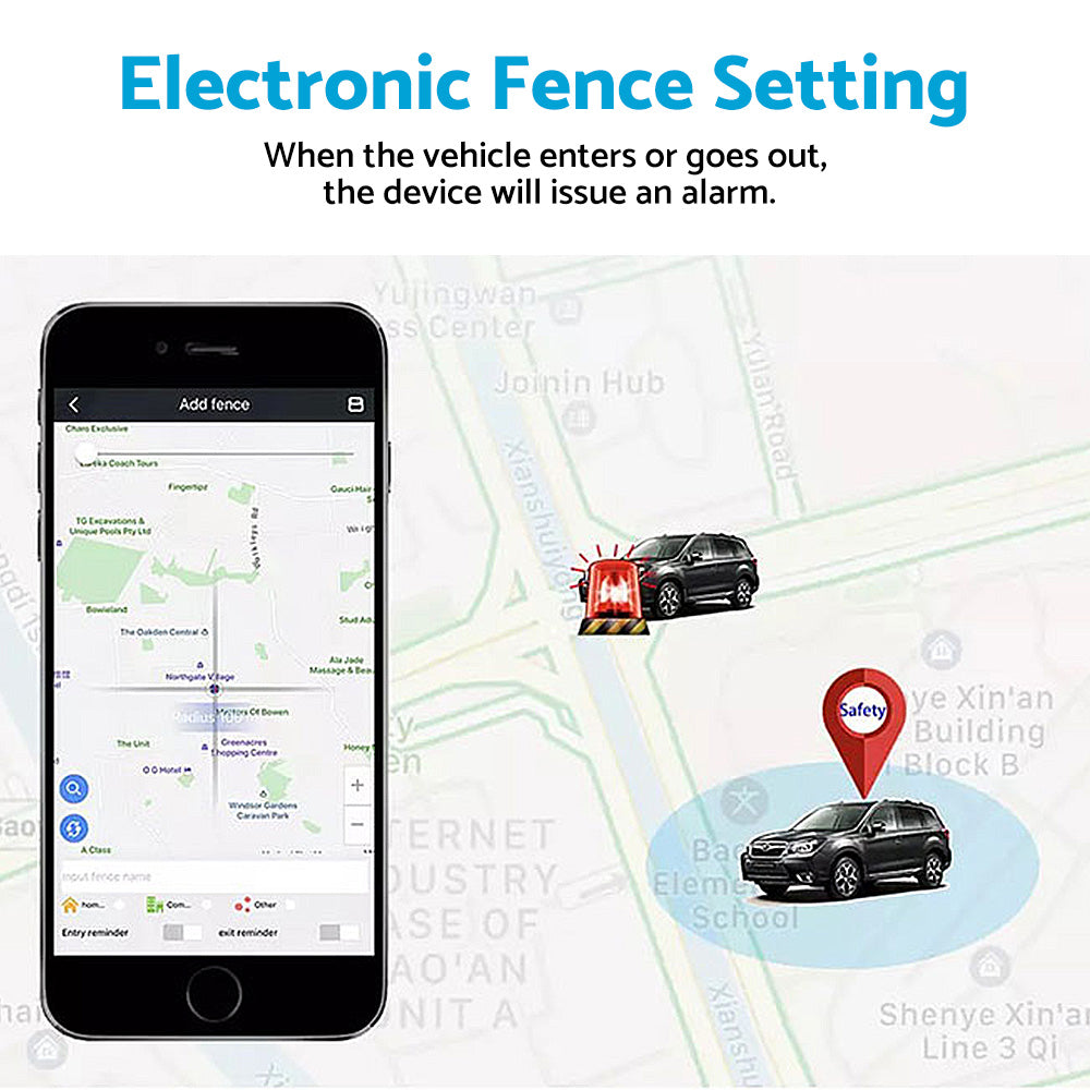 4G GPS Tracker Suitable For Car & Vehicle Anti-Theft Real-Time Alarm Tracking Device