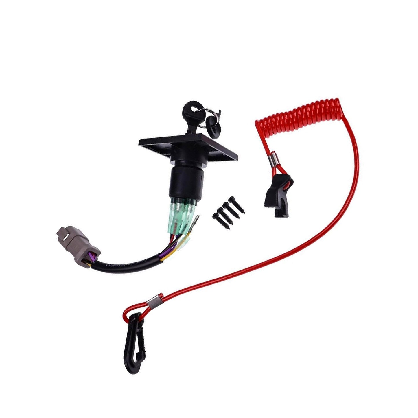 Ignition Key Switch Panel Suitable For Evinrude Johnson BRP OMC 176408 0176408