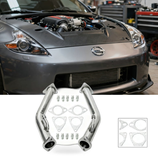 Exhaust Downpipe Suitable for Nissan 370Z 2009-2021 Infiniti G37 2008-2013