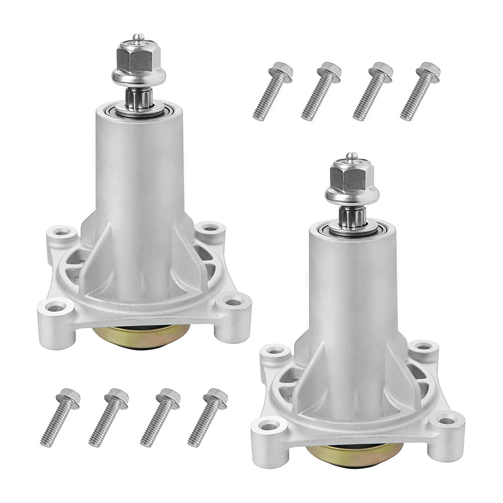 2xSpindle Assembly Suitable For 38-54inchHusqvarna Poulan Pro Mowers LT1597 LTH1797