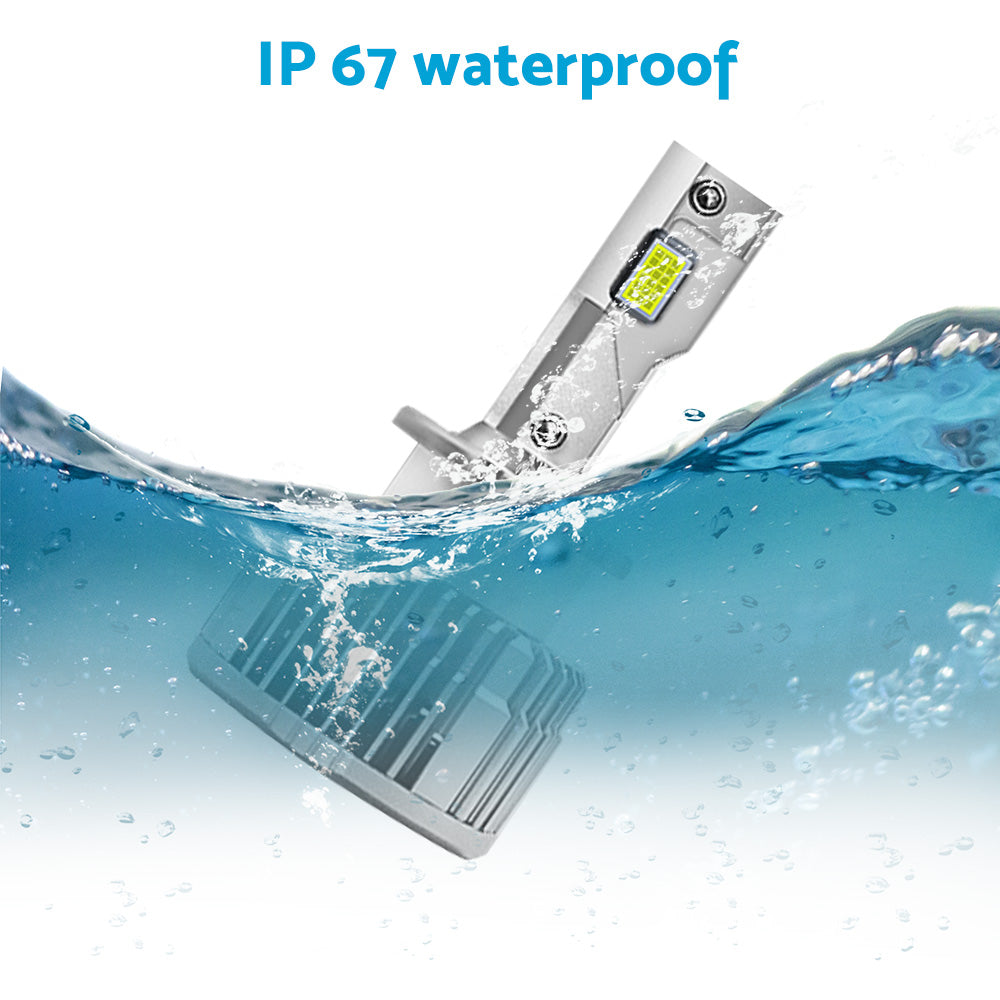 2PCS D4S LED Headlight Bulb Replace HID Xenon White 90W 6000K Conversion Kit