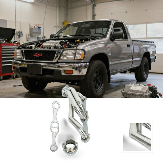 Exhaust Header Suitable for Chevy Small Block Blazer S10 S15 2WD 283-400 CID
