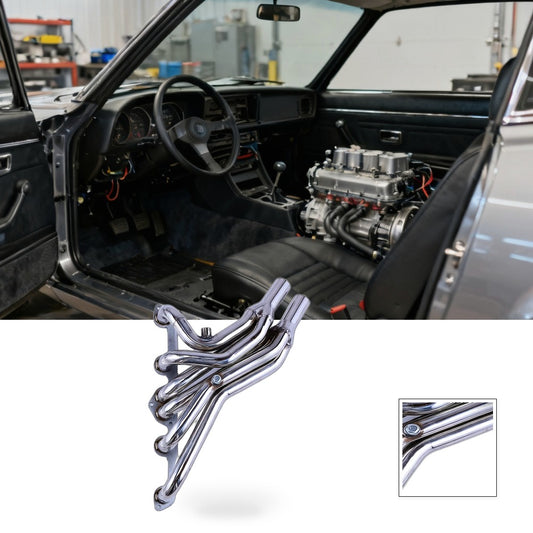 Stainless Exhaust Header Manifold Suitable for Datsun 280Z 280ZX 2.8L Non-Turbo