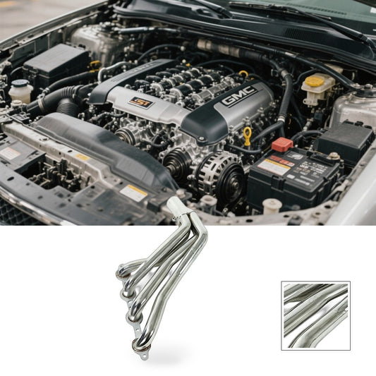 Exhaust Header Suitable for Chevy GMC Buick 4.8L 5.3L LS1 LS2 LS3 LS6 1-3/4