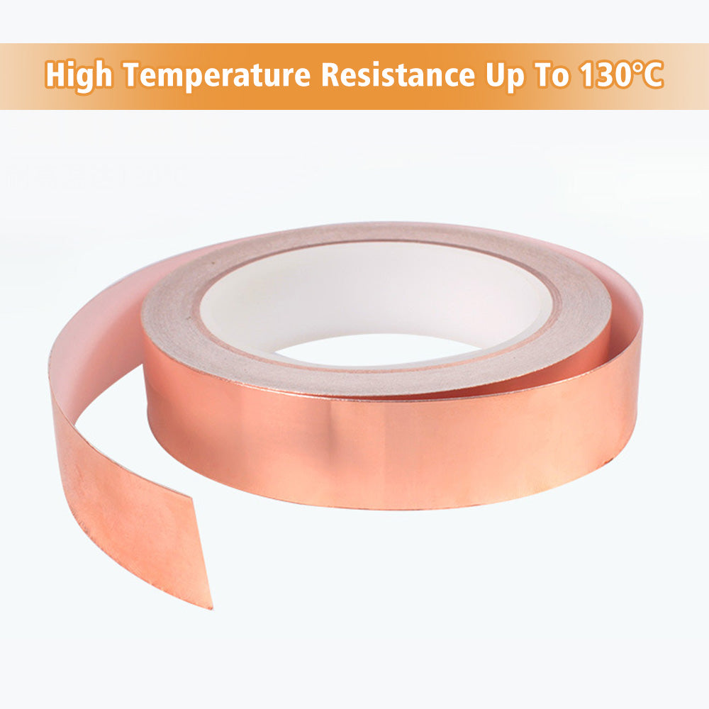 {{ Copper Foil Tape 20mx50mm EMI Shielding Conductive Adhesive Tapes Snail Barrier }} - Buy Car Parts Online at {{ Kaka Auto Parts }}.
