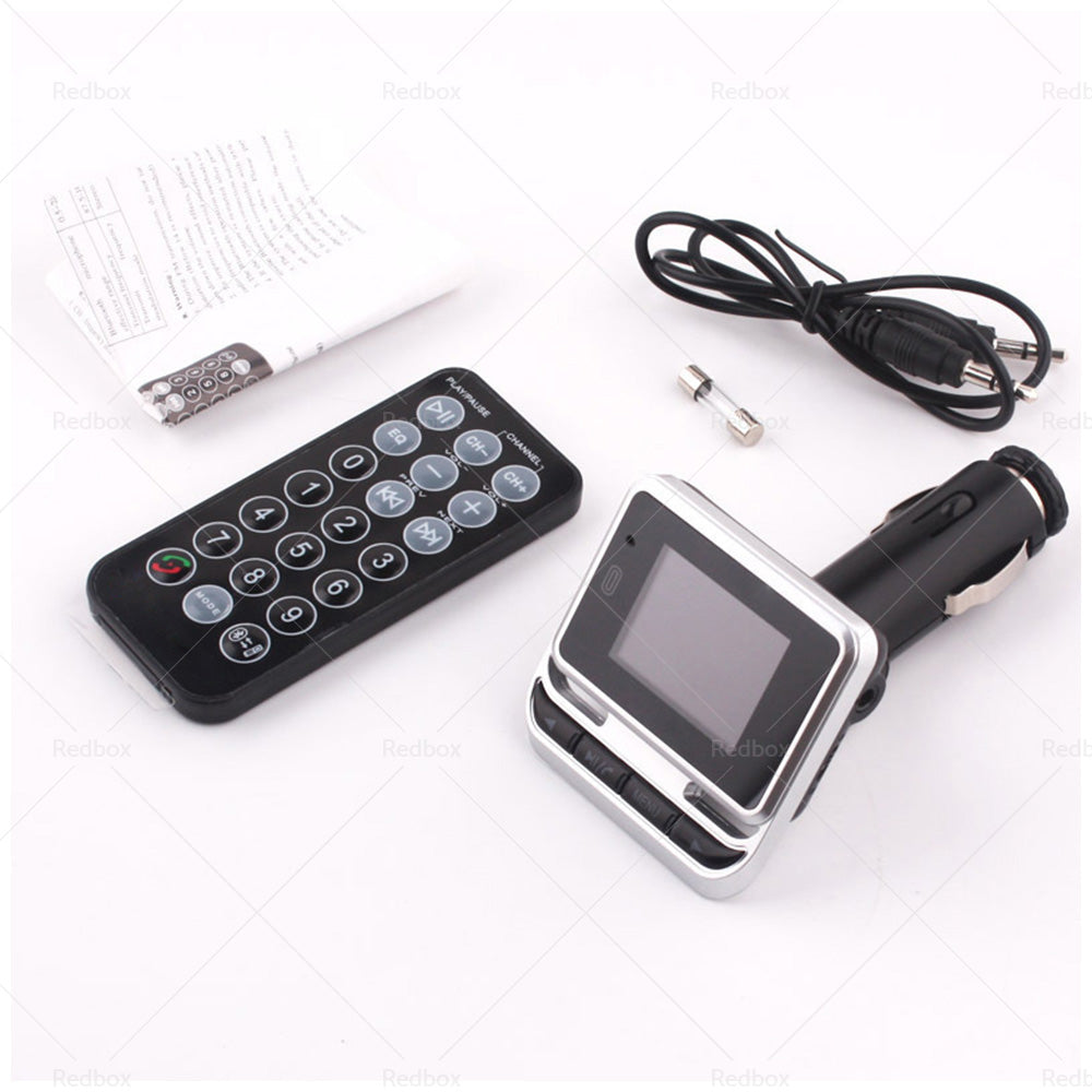 {{ Handsfree Wireless Bluetooth-compatible Car FM Transmitter MP3 Player USB Charge }} - Buy Car Parts Online at {{ Kaka Auto Parts }}.