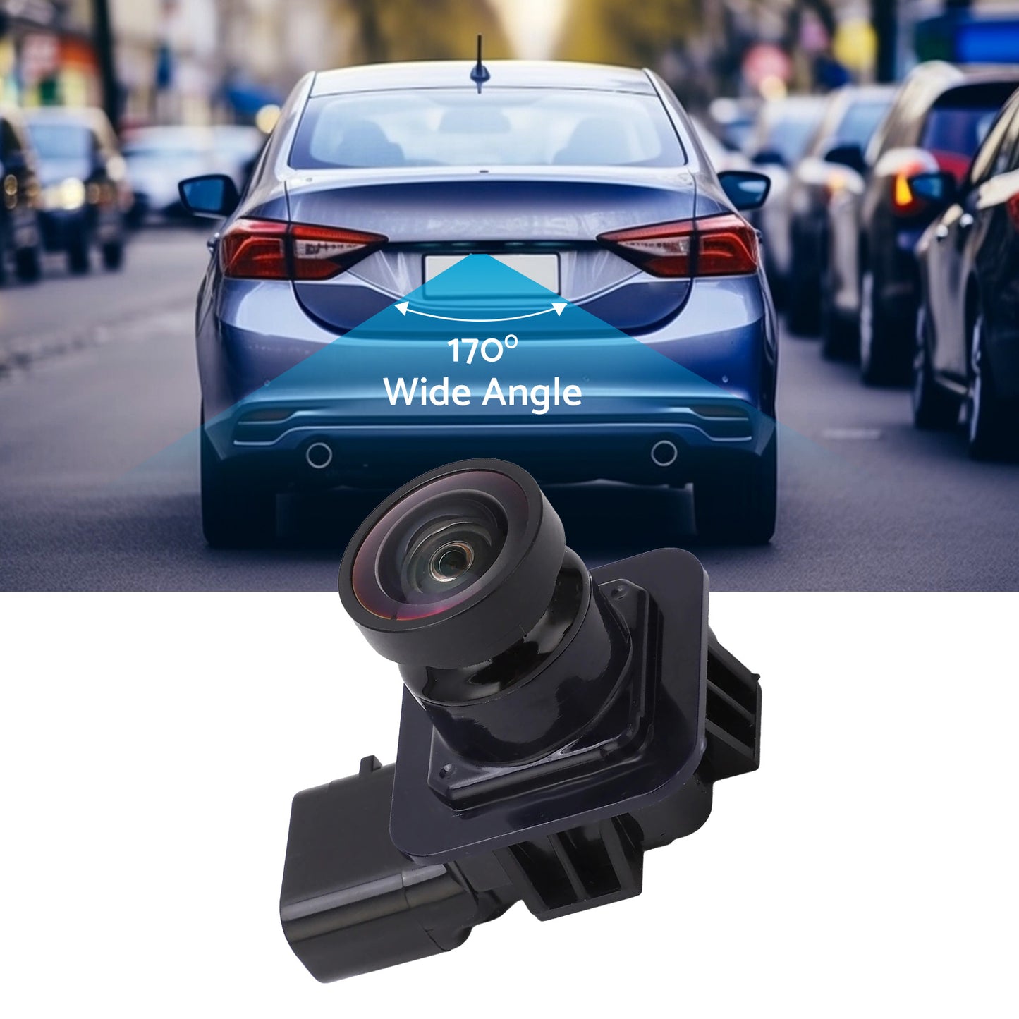 Backup Camera Suitable For Ford Transit 150 / 350 HD Cargo Van 2015-2017 CK4Z-19G490-A