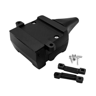 compare product 12 Pin Flat Female Socket Trailer Connector Suitable for Car Caravan 82072BL