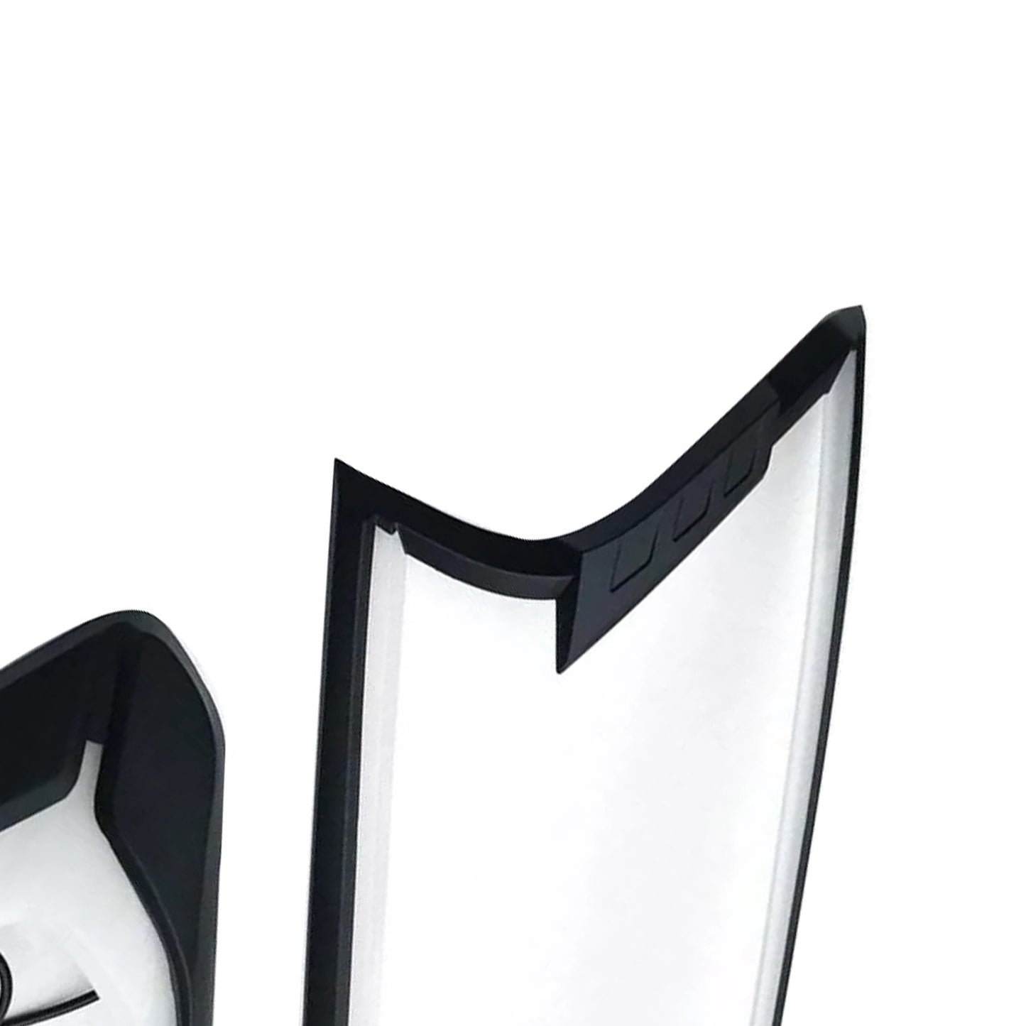 2x White Led Headlight Covers Suitable For Ford Ranger Wildtrak 2015-2020