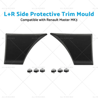 compare product Front and Rear 2x Side Wheel Protective Trim Mould Suitable For Renault Master MK3