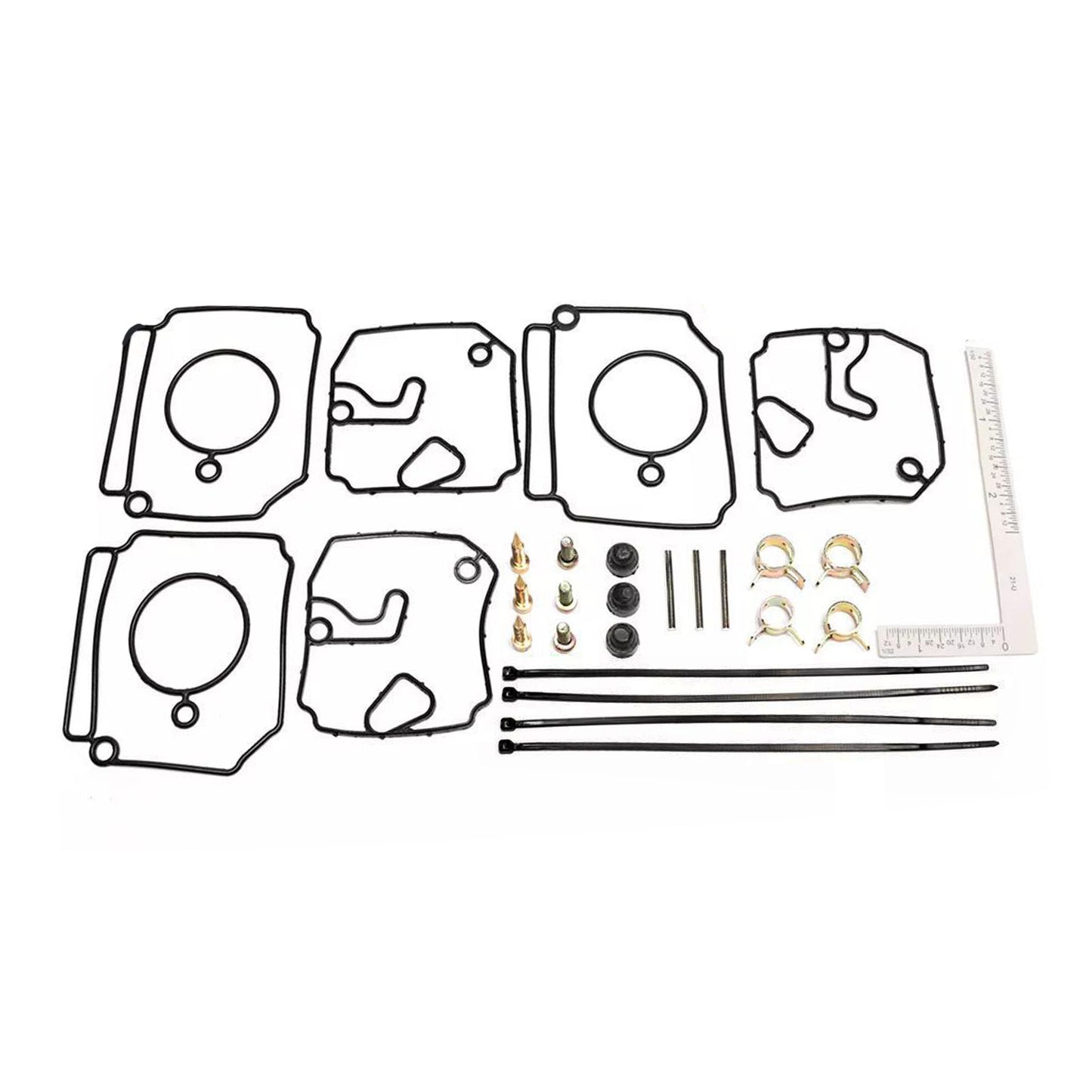 {{ 3xCarburetor Carb Rebuild Kit Suitable ForYamaha 2 Stroke 40/50HP Outboard Motor }} - Buy Car Parts Online at {{ Kaka Auto Parts }}.