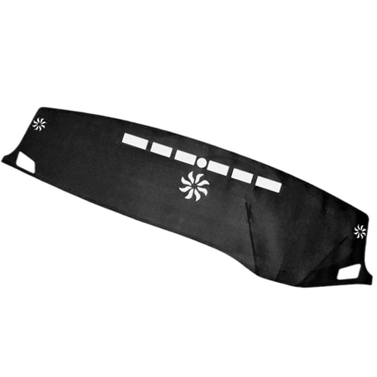 Dash Mat Non-Slip Microfiber Leather Black Suitable For LDV D90 2.0L 2017-2024