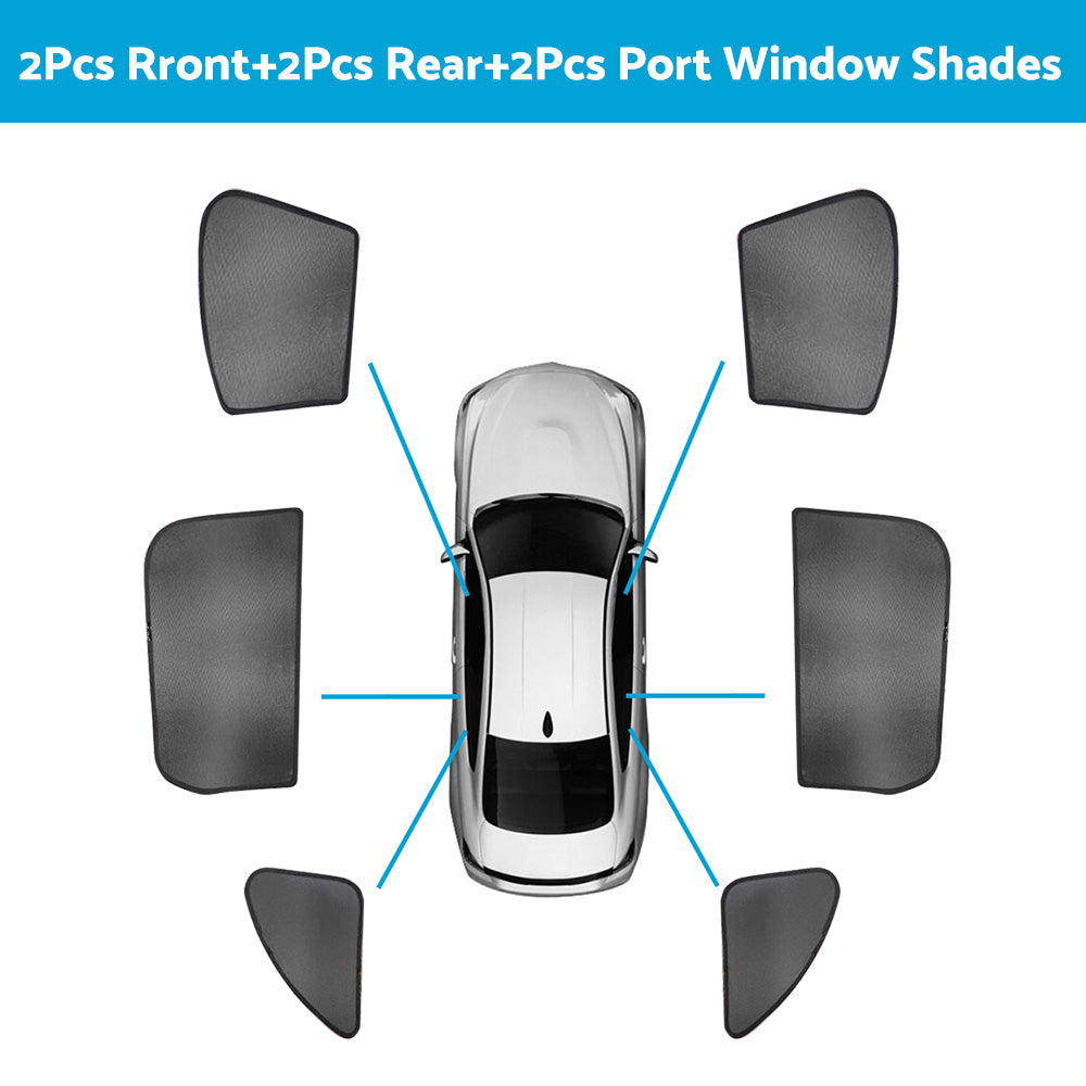 {{ Car Front Rear Port Window Sun Shade Blind Mesh Suitable For Haval Jolion 21-23 }} - Buy Car Parts Online at {{ Kaka Auto Parts }}.