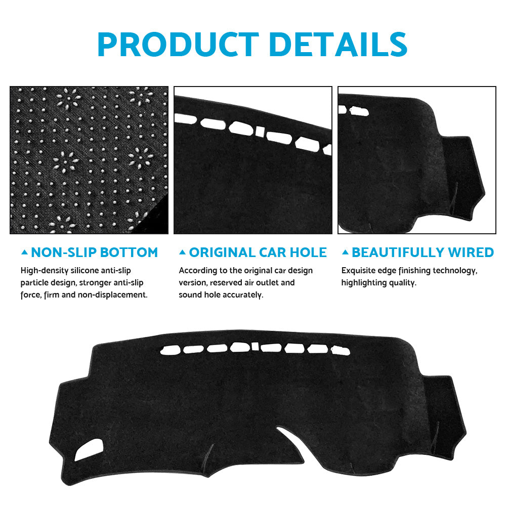 Non-Slip Dashboard Cover Mat Suitable For Toyota Alphard H20W 2008-2014