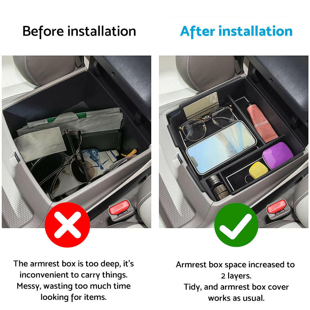 Centre Console Armrest Storage Box Tray Suitable For Kia Carnival 2021–2023