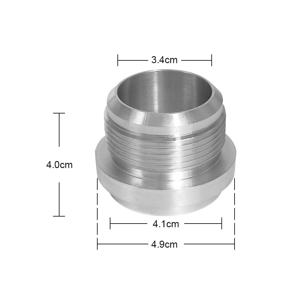 AN20 Male Aluminium Weld-On JIC Bung Fitting JXSS032-AN20
