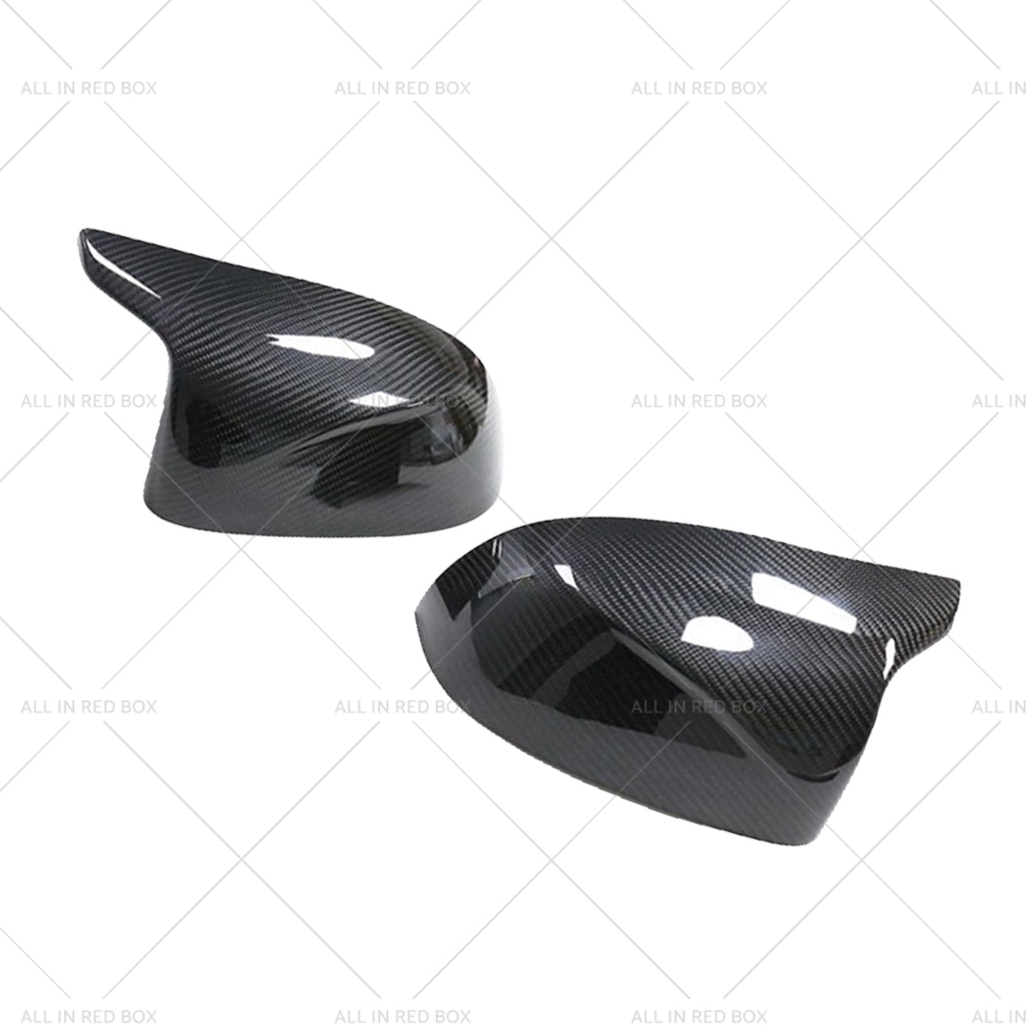{{ Carbon Fiber Side Mirror Caps Suitable for BMW X5M F96 X6M F97 X3M F98 X4M F95 }} - Buy Car Parts Online at {{ Kaka Auto Parts }}.