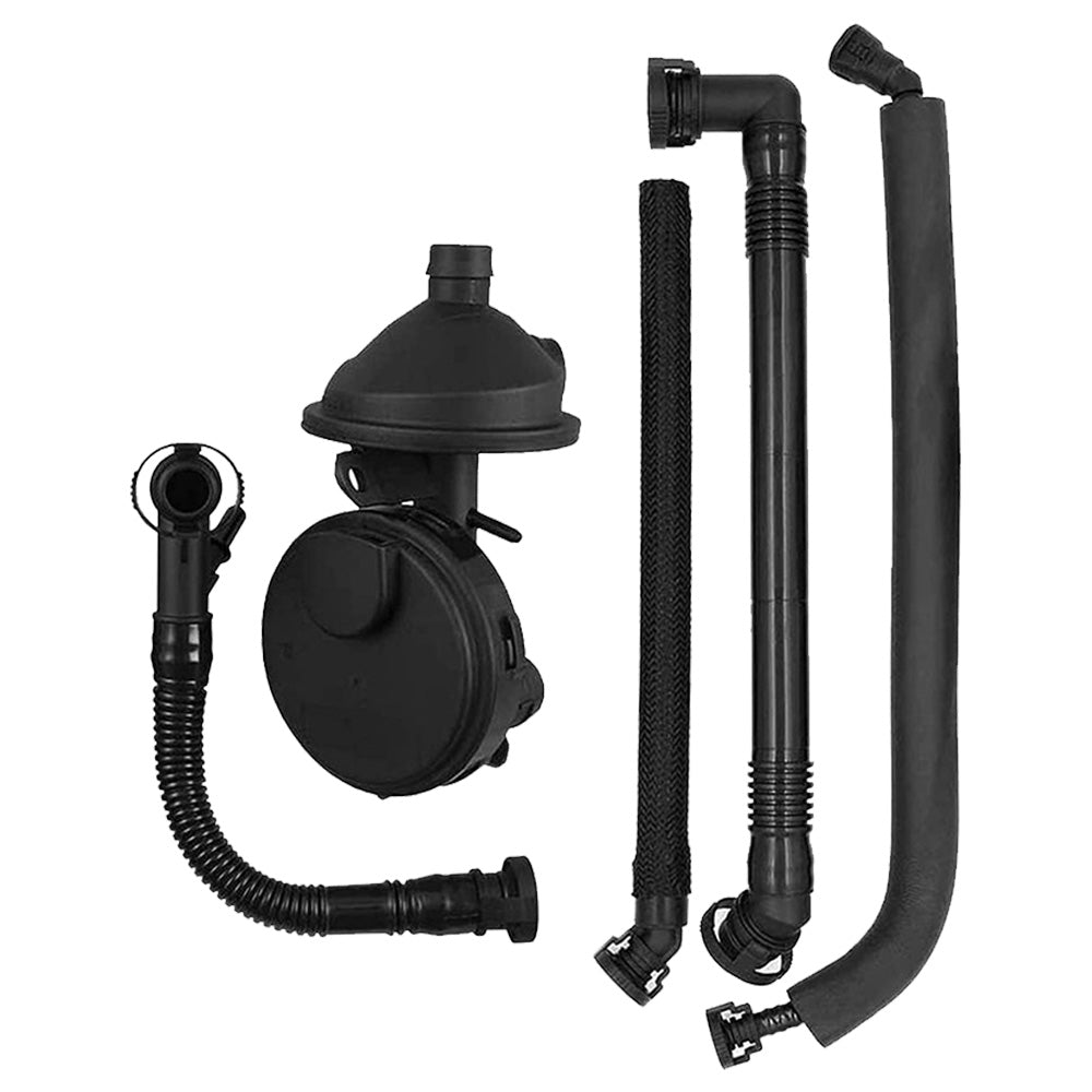 5x Crankcase Vent Valve & Breather Hose Kit Suitable For BMW M52 / M54 E46 / X3 / X5