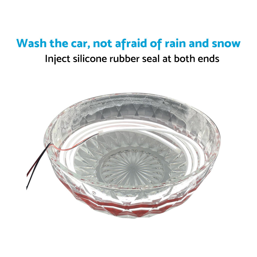 1. 8M  Start Scan Dynamic LED DRL Car Hood Light Strip Daytime Running Light