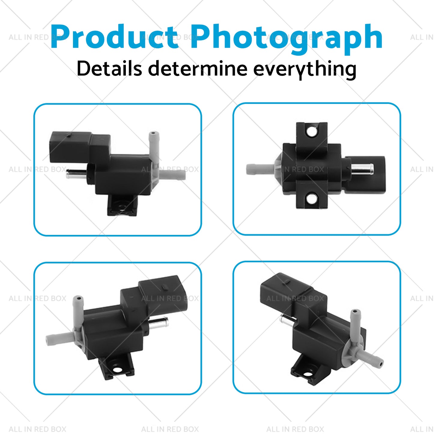 {{ Turbocharger Boost Control Solenoid Valve Suitable for Audi VW 06F906283F }} - Buy Car Parts Online at {{ Kaka Auto Parts }}.