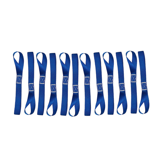12x Soft Loop Tie Down Lashing Straps Heavy Duty Suitable For Motorcycle & Dirt Bike
