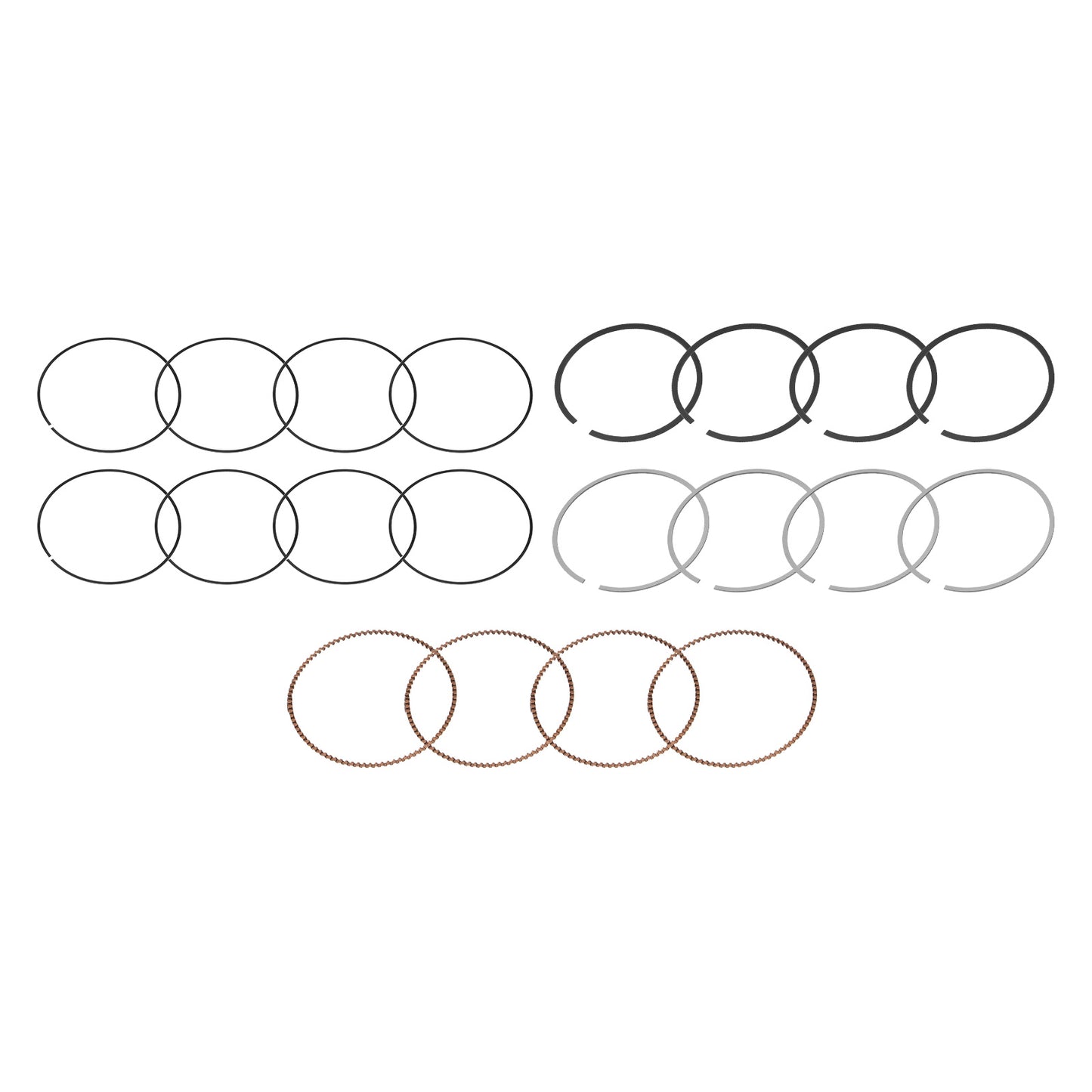 {{ Engine Piston Rings Suitablefor Mini Cooper Countryman Paceman 06-16 11257566479 }} - Buy Car Parts Online at {{ Kaka Auto Parts }}.