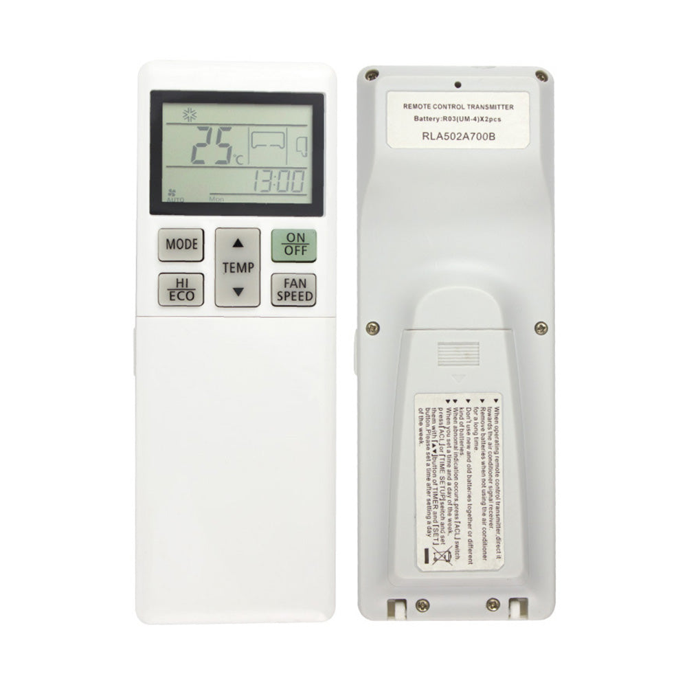 {{ A or C Air Conditioner Remote Control RLA502A700B Suitable for Mitsubishi Heavy Ind }} - Buy Car Parts Online at {{ Kaka Auto Parts }}.