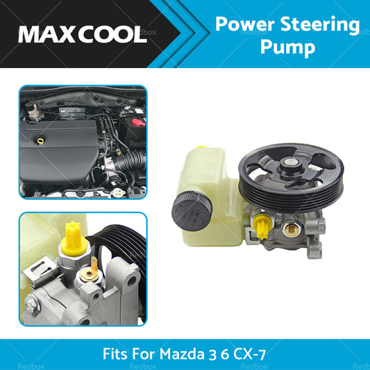 {{ For Mazda MPS L3 Turbo for Mazda 6 GG 2. 3 MZR CX7 DISI Turbo Power Steering Pump }} - Buy Car Parts Online at {{ Kaka Auto Parts }}.