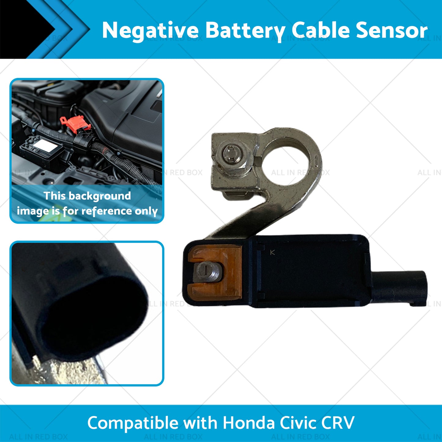 {{ Negative Battery Cable Sensor Suitable for Honda Civic CRV 17-19 38920-TBA-A02 }} - Buy Car Parts Online at {{ Kaka Auto Parts }}.