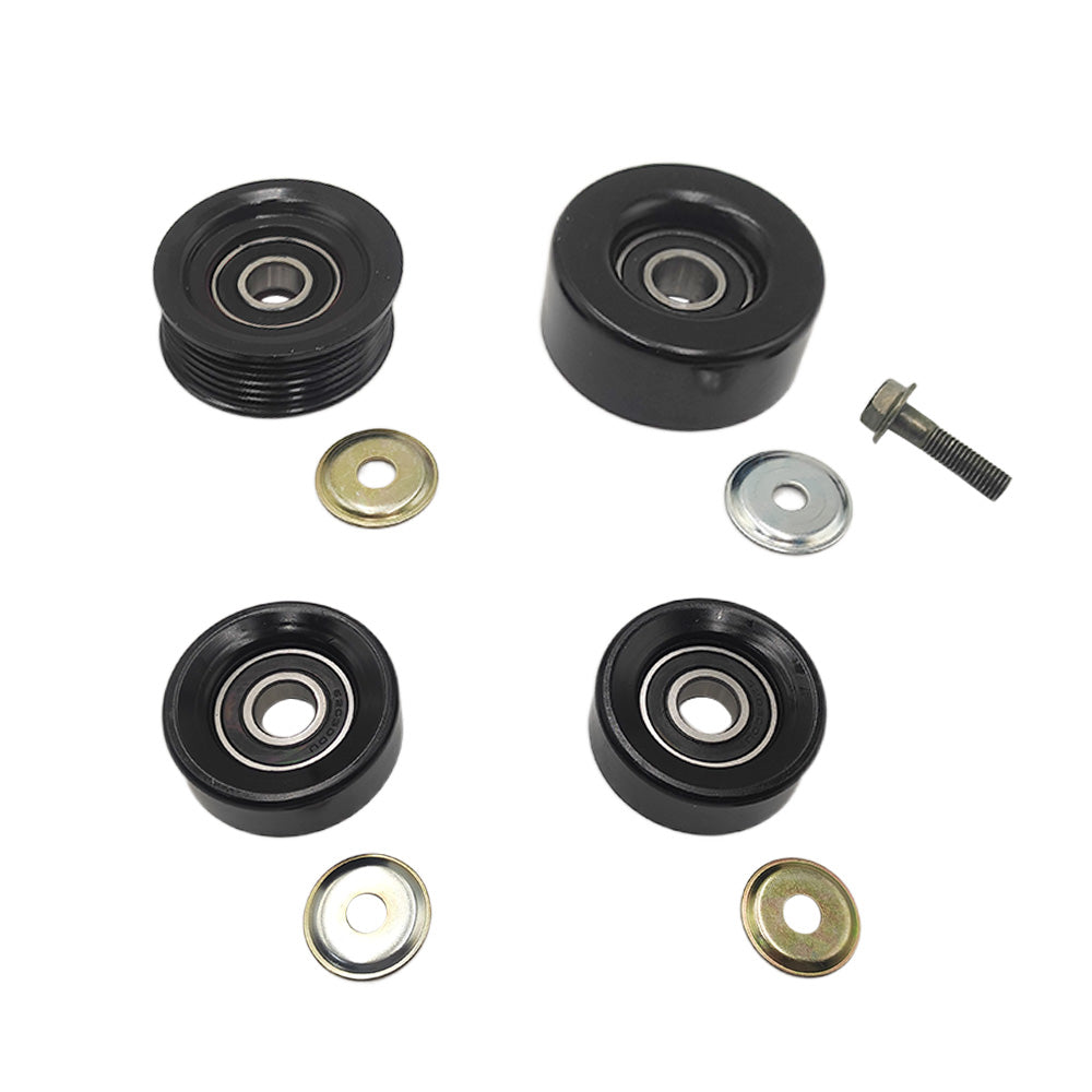 Belt Idler & Pulley Kit Suitable For Holden Commodore VT VX VU VY VZ V8 LS1 LS2 GEN3 5.7 6.0L