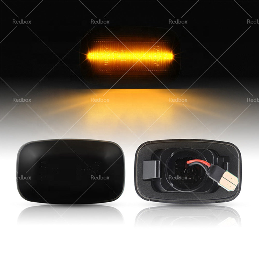 {{ 2 x LED Side Marker Turn Signal Indicator Light Suitable for Toyota Landcruiser }} - Buy Car Parts Online at {{ Kaka Auto Parts }}.